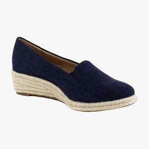 LifeStride Kamilla Lux Navy Linen (Wide)